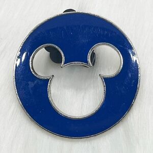🔮 5/$25‎ Disney Mickey Mouse Icon Blue Cutout Pin